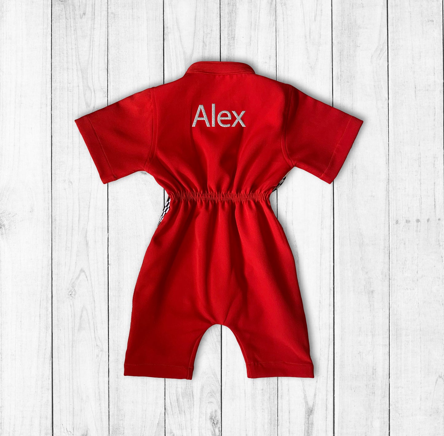 Personalized Adult Race Car Driver Costume