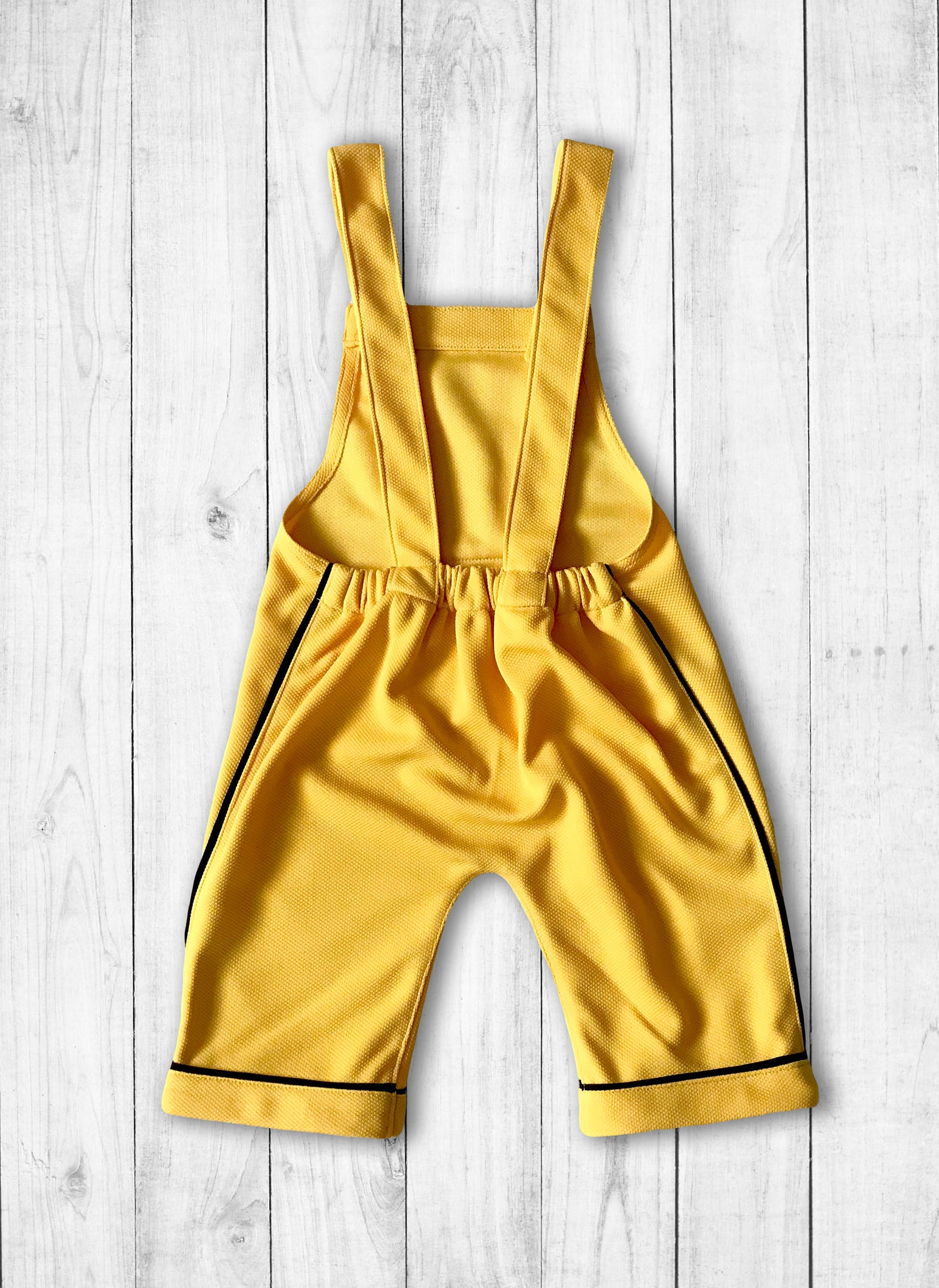 Kids Construction Worker Costume — back view