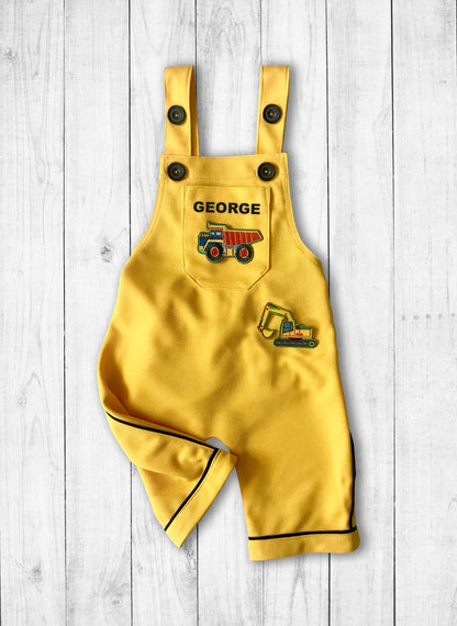 Kids Construction Worker Costume — size chart