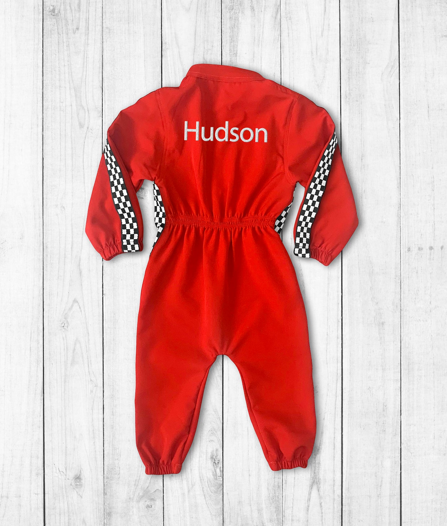 Personalized Adult Race Car Driver Costume