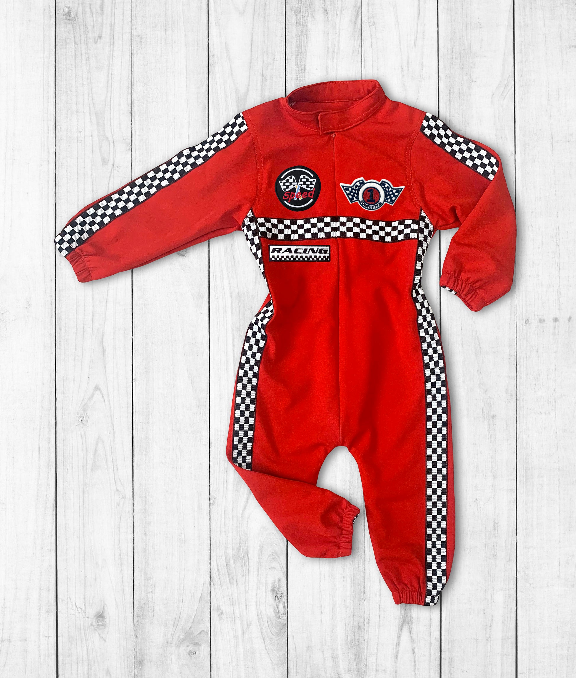 Personalized Adult Race Car Driver Costume