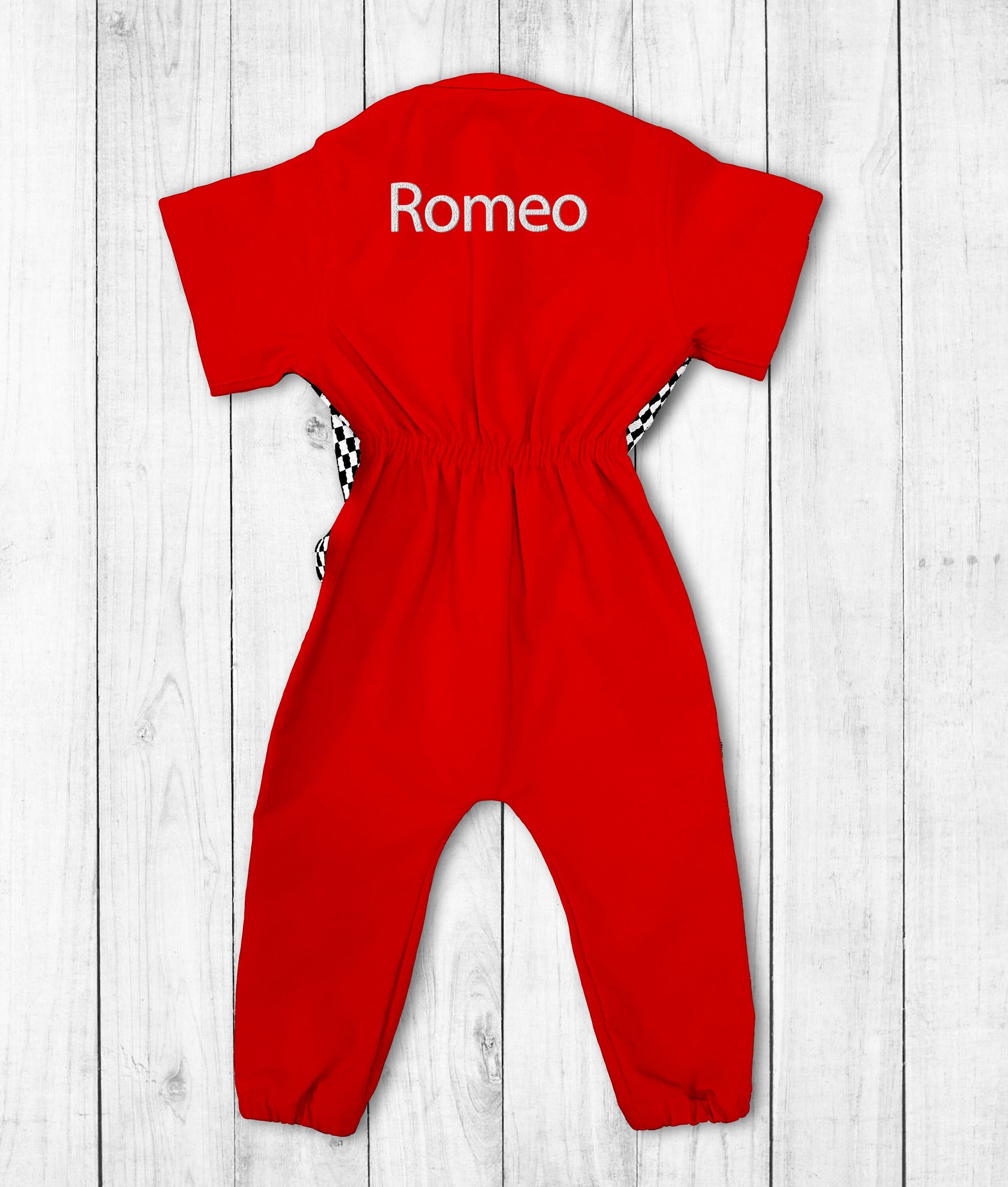 Personalized Adult Race Car Driver Costume