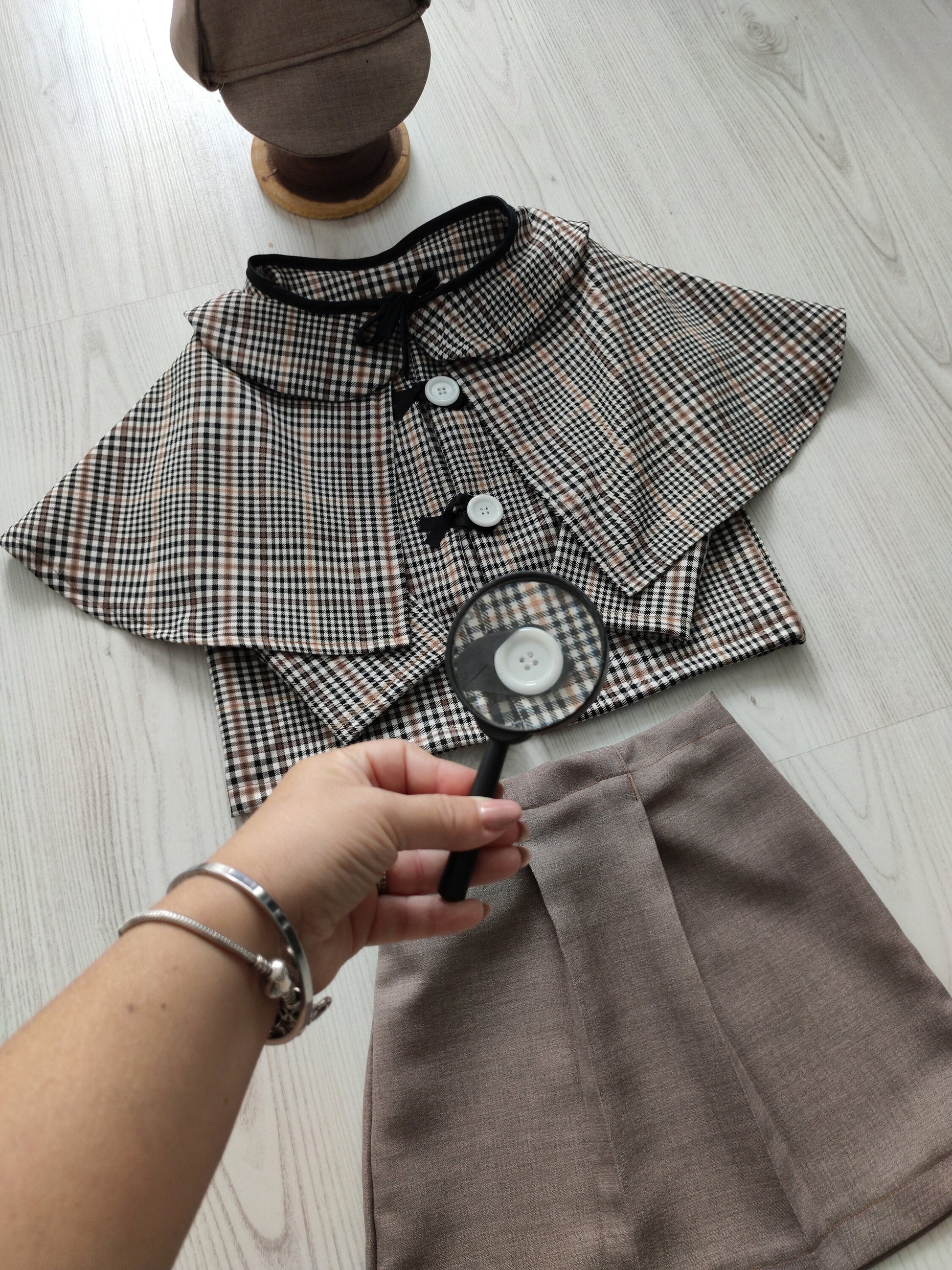 Kids Detective Costume — size chart