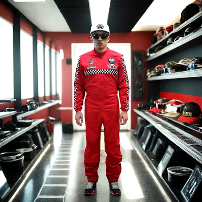 Personalized Adult Race Car Driver Costume