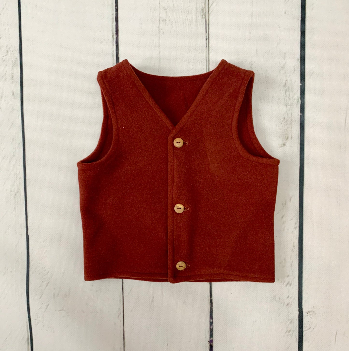 Kids Hooded Cloak Cape — back view