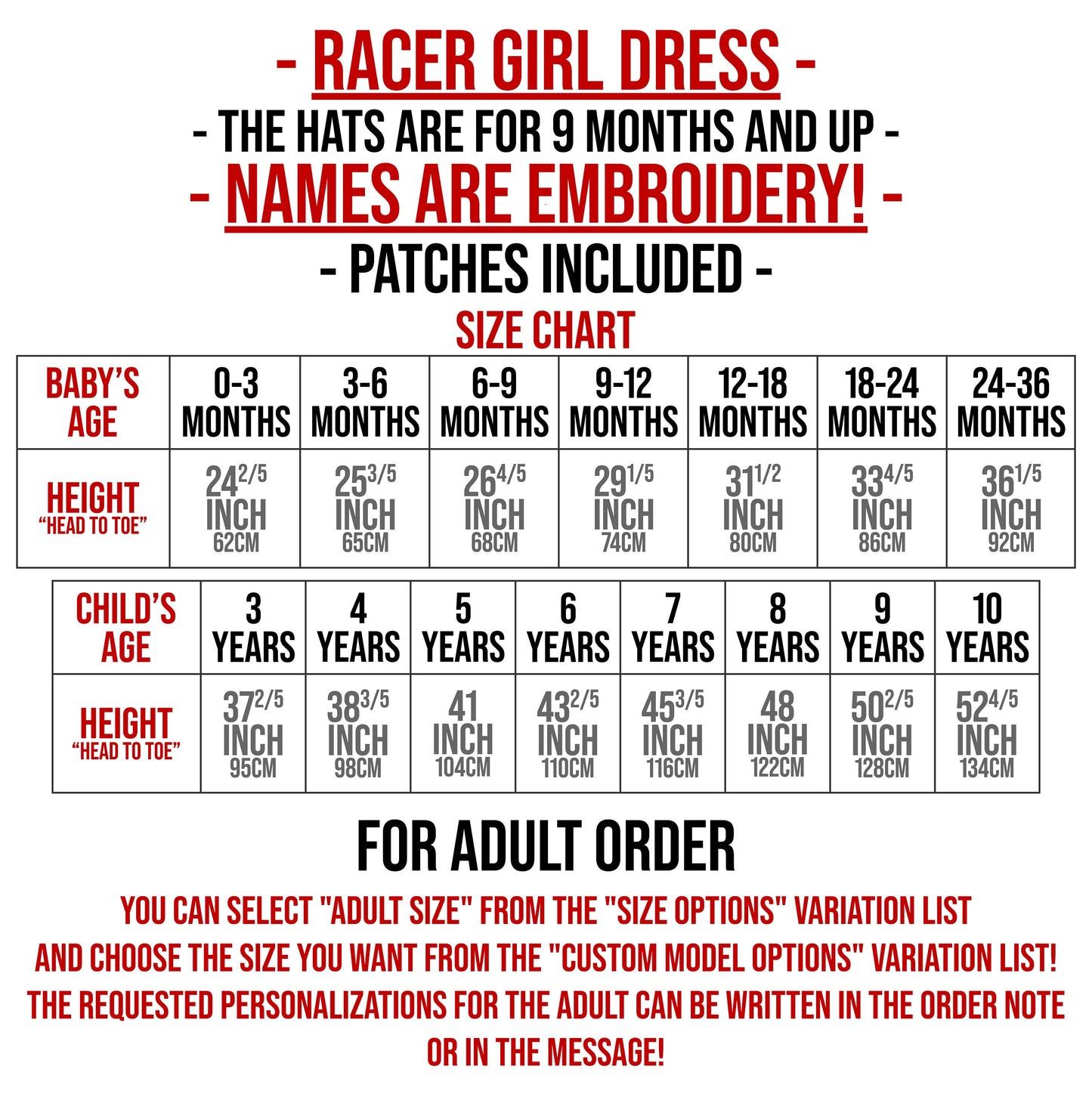 Personalized Race Car Tutu Dress for Girls