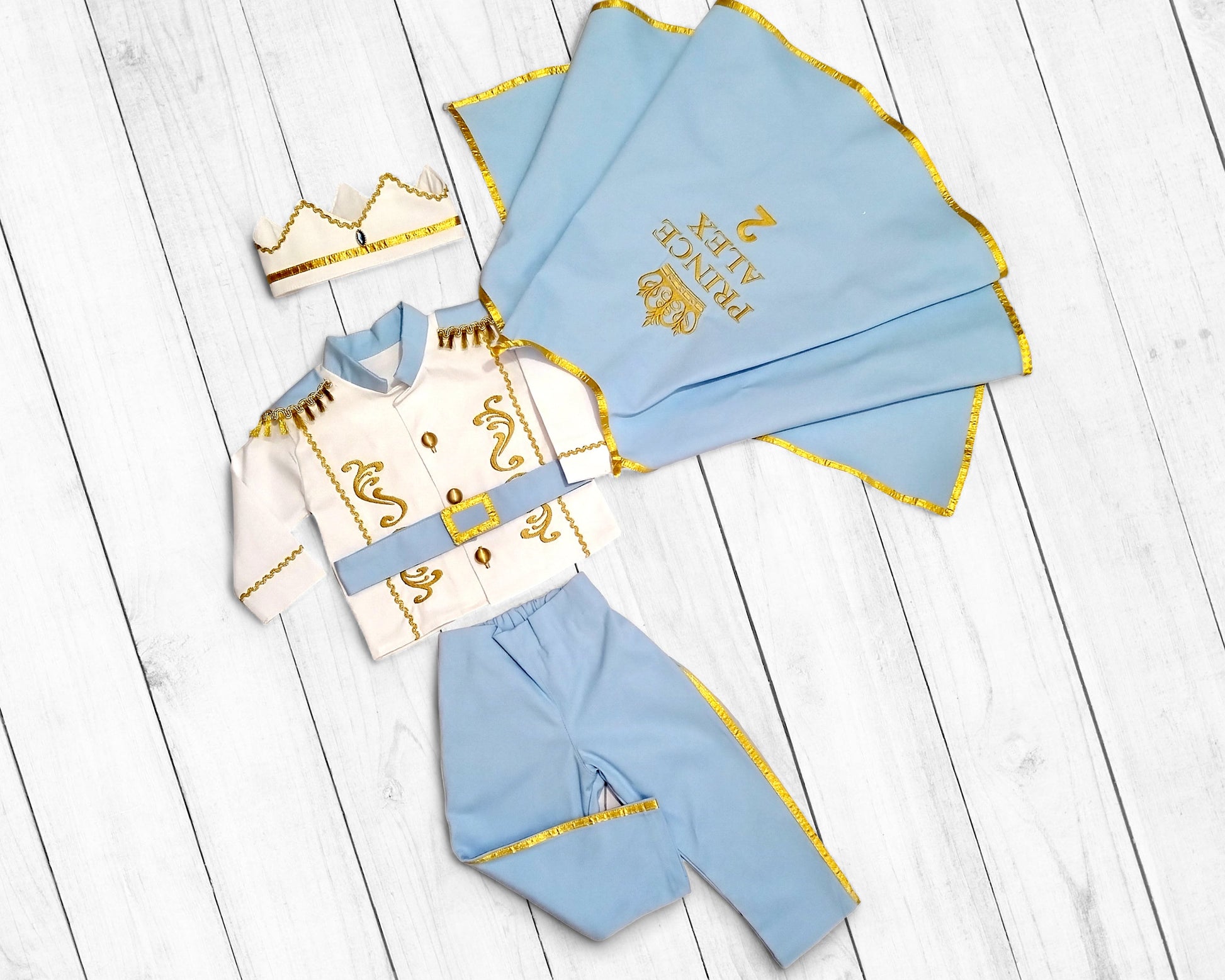 Prince Charming Costume for Baby and Toddler — detail