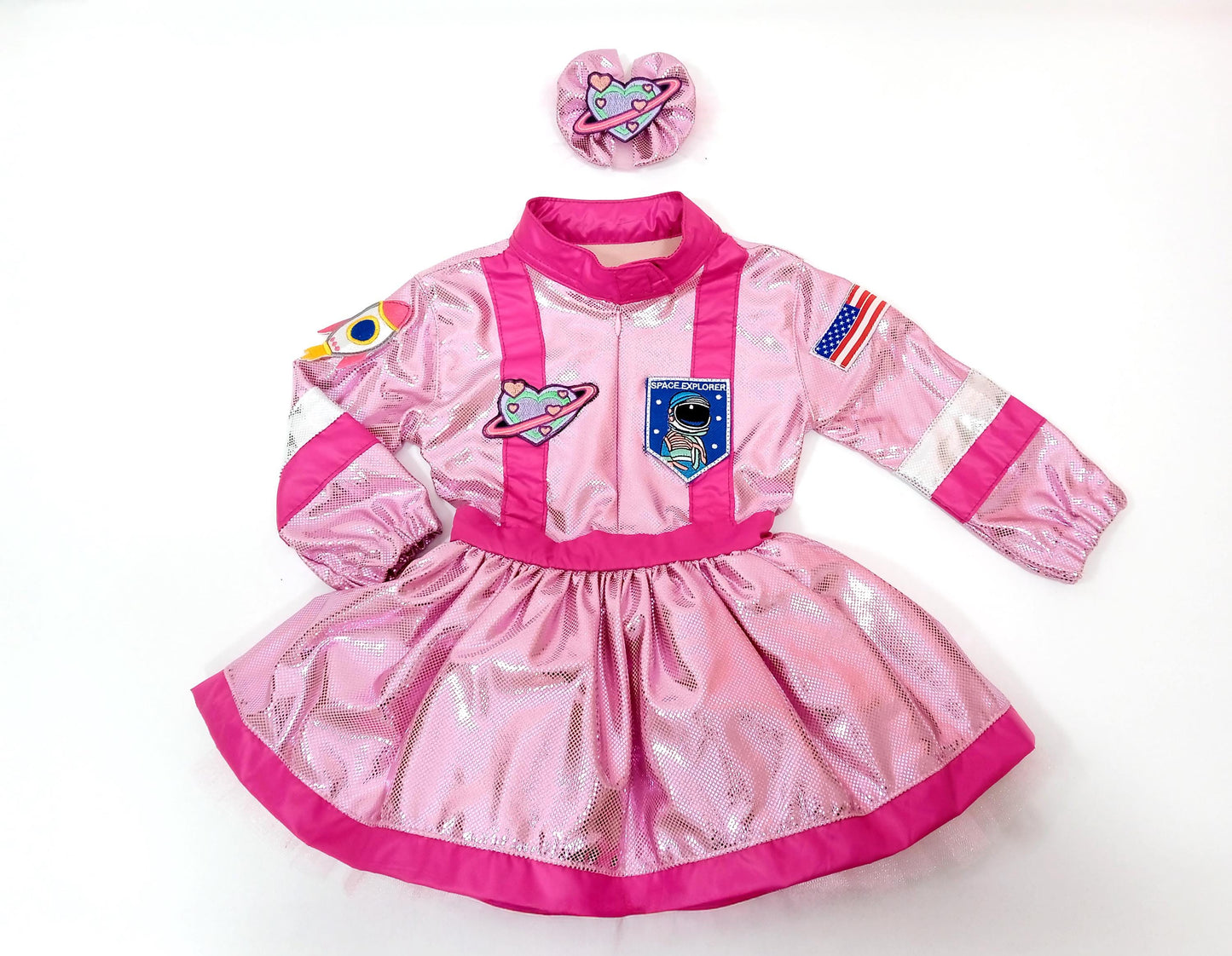 Space Tutu Dress for Girls — model photo