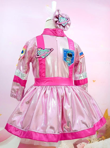 Space Tutu Dress for Girls — detail