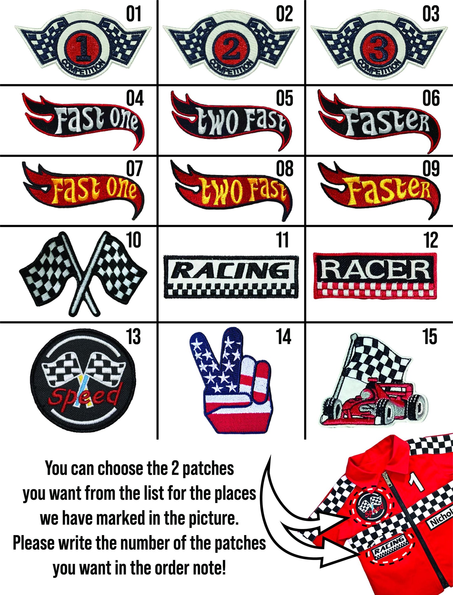 Personalized Racing Jacket for Kids