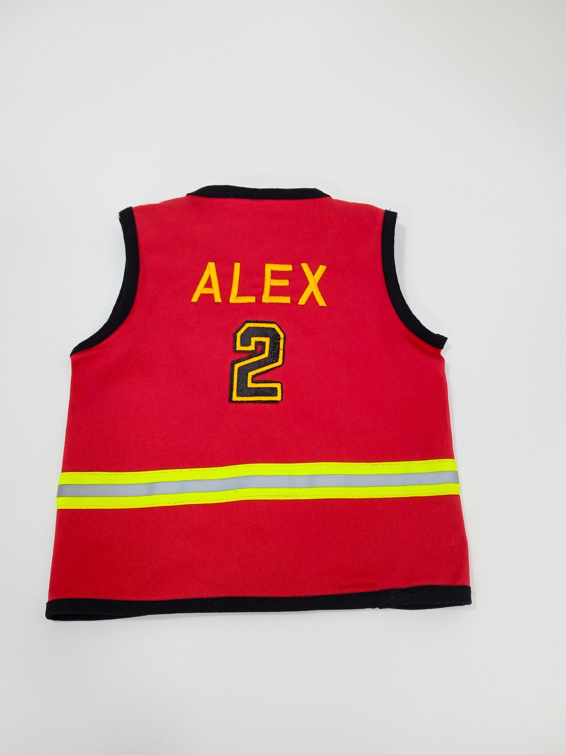 Kids Firefighter Costume — size chart