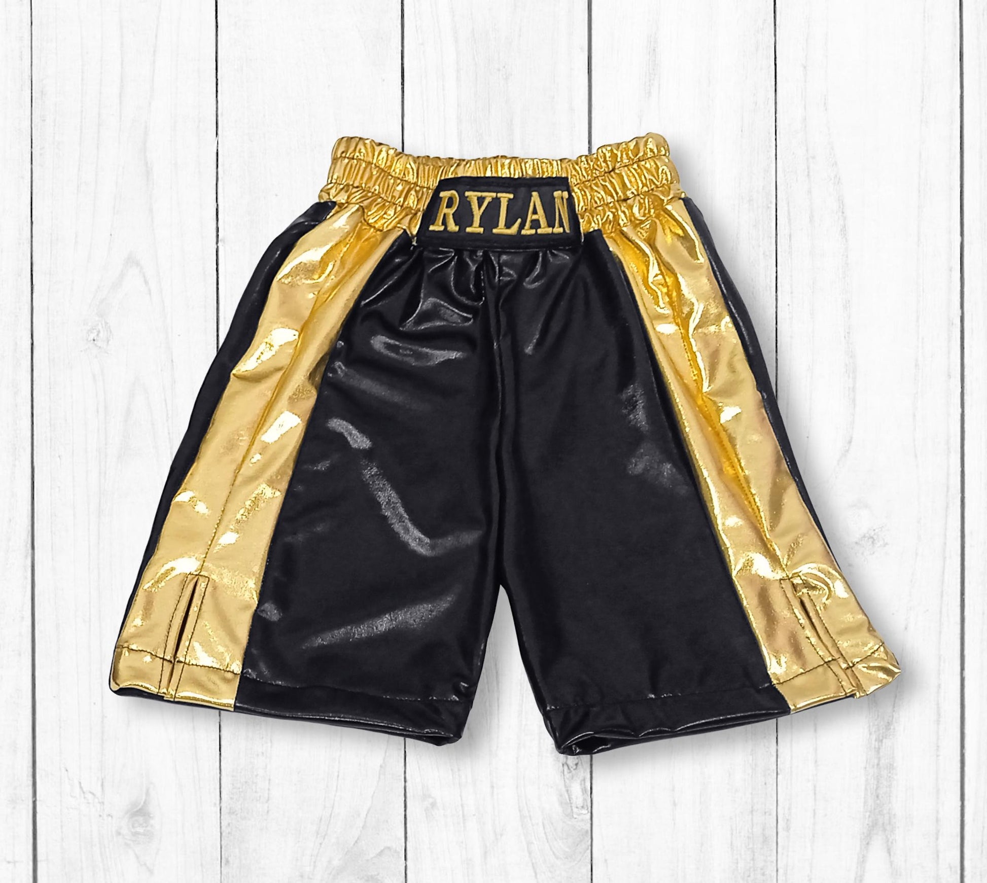 Personalized Baby Boxing Robe — patch options