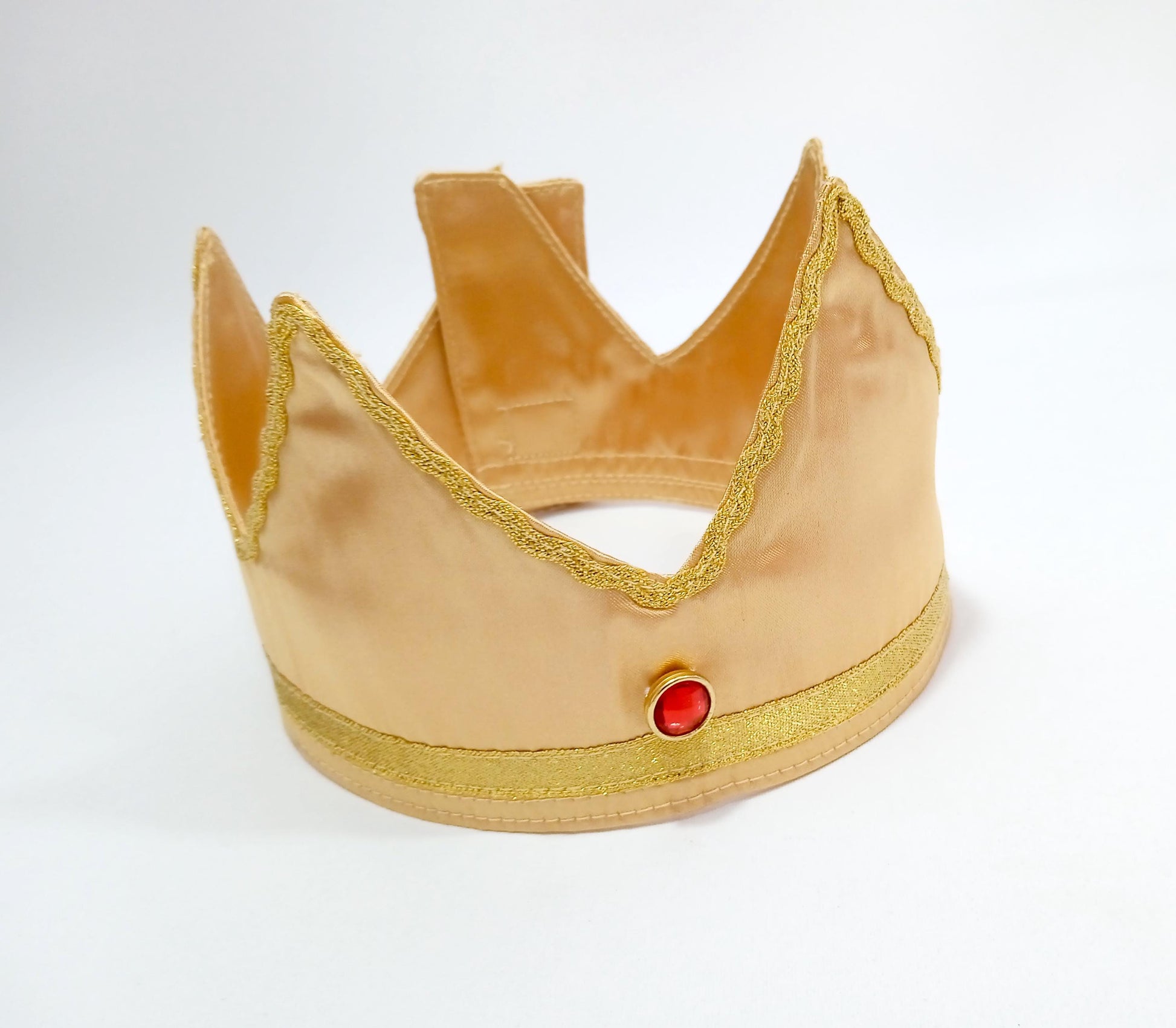 Royal King Cape and Crown Set for Kids — detail