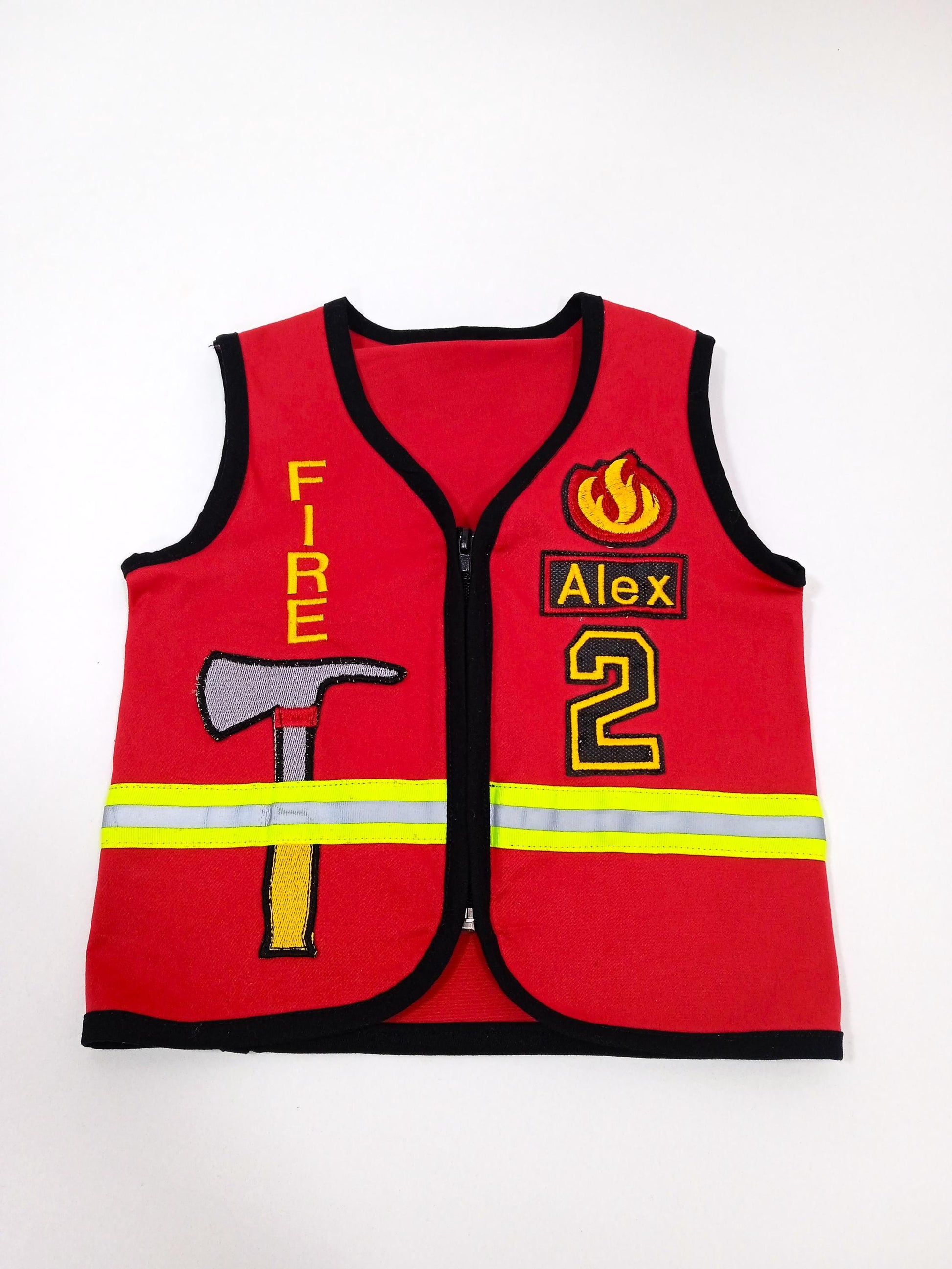 Kids Firefighter Costume — detail