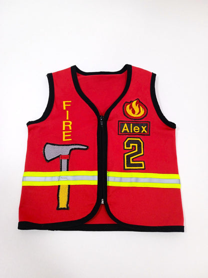 Kids Firefighter Costume — detail