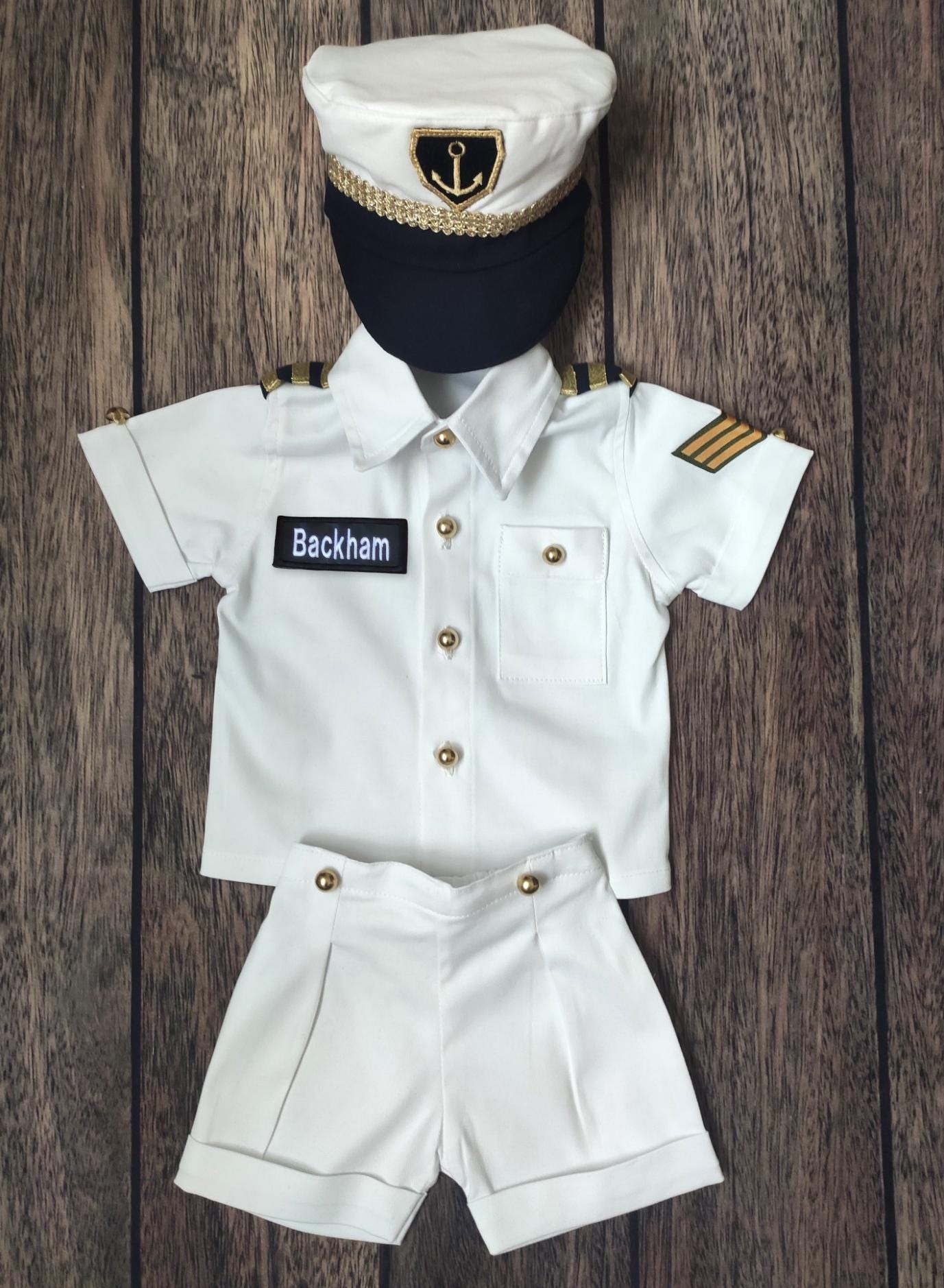 Kids Sailor Costume — set contents