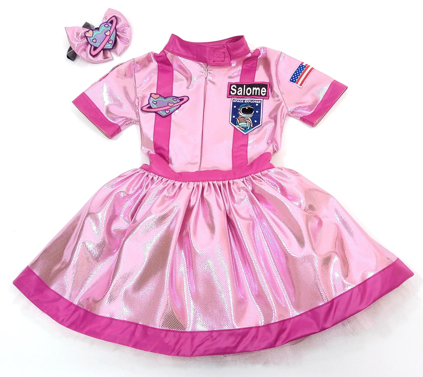 Space Tutu Dress for Girls — size chart