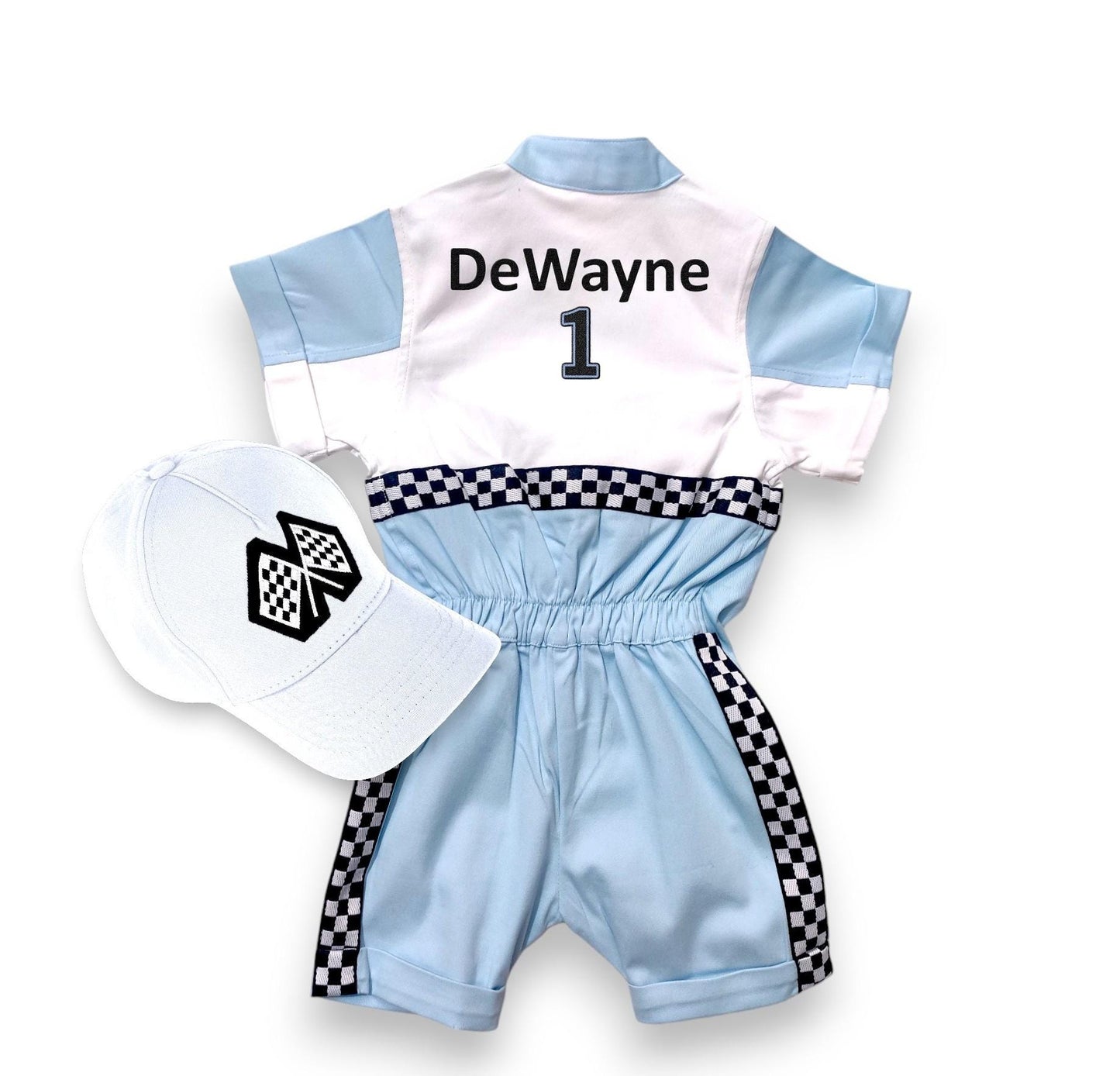 Personalized Race Car Driver Costume for Kids