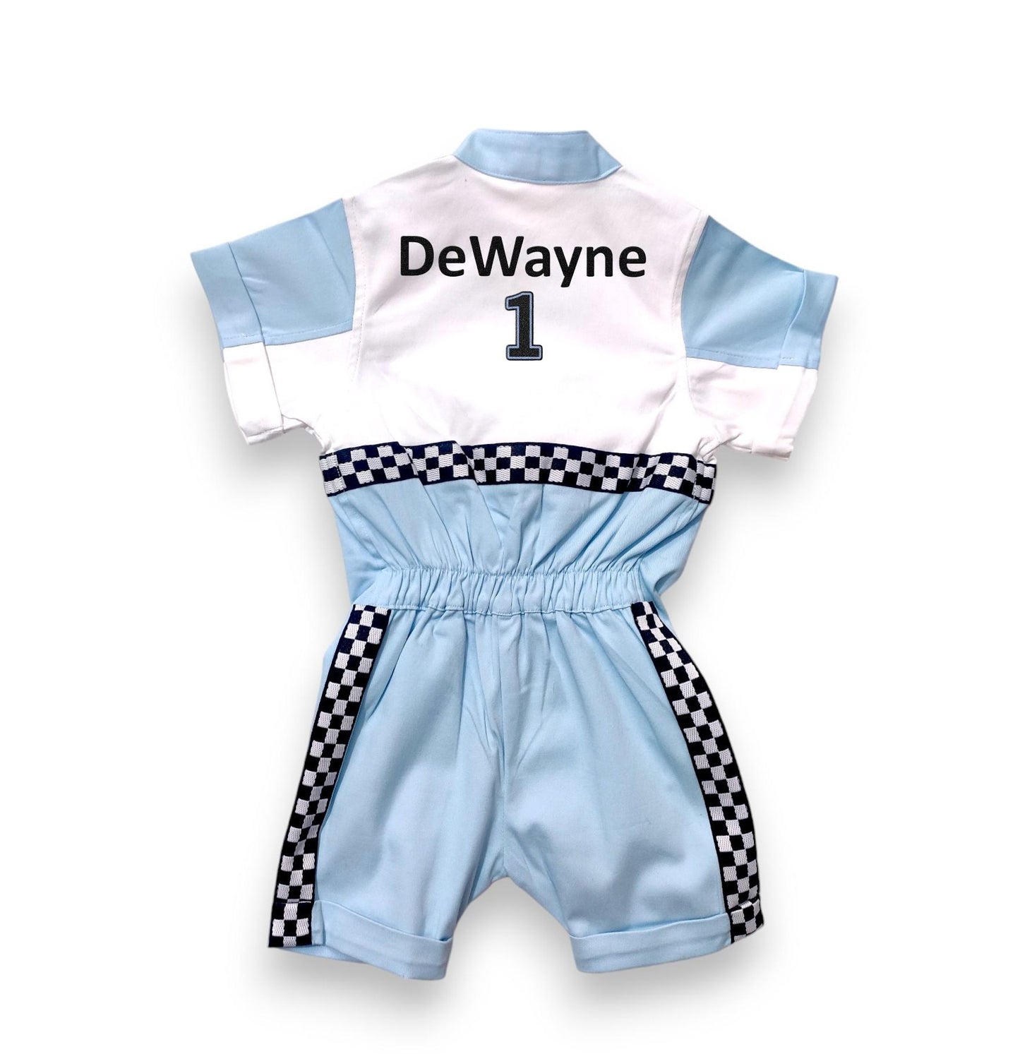 Personalized Race Car Driver Costume for Kids