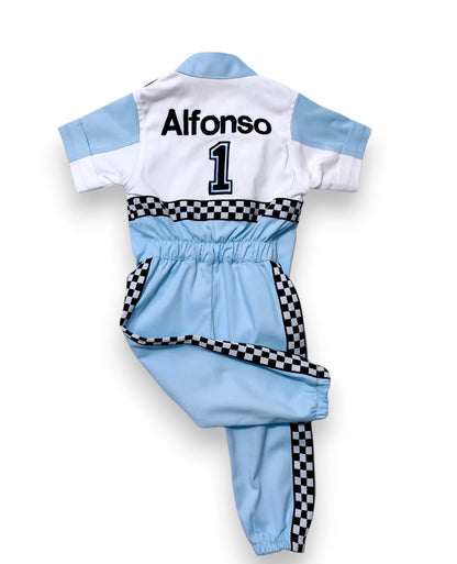 Personalized Race Car Driver Costume for Kids