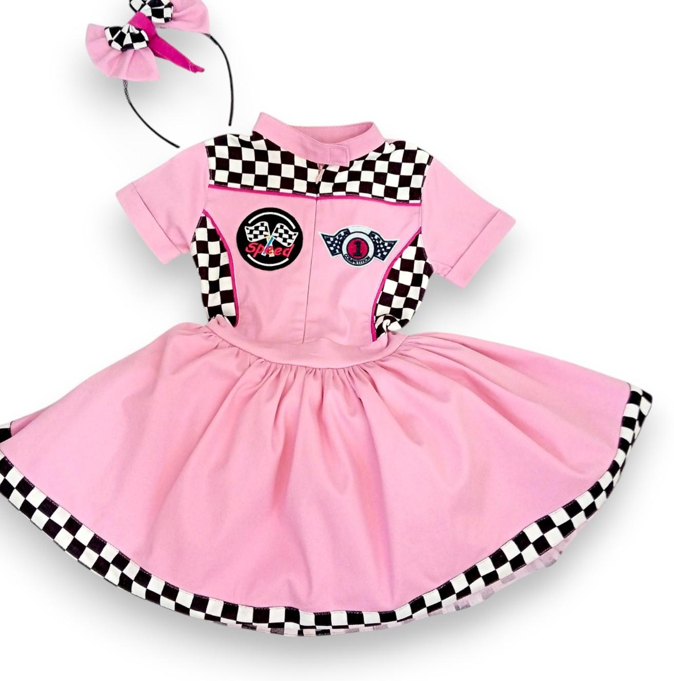 Personalized Race Car Mommy & Me Tutu Set