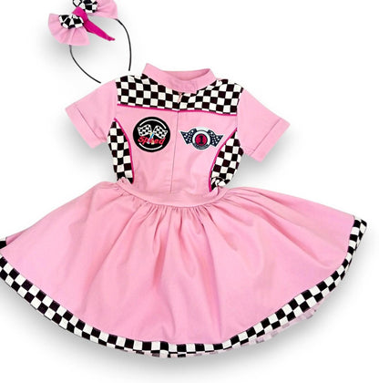 Personalized Race Car Mommy & Me Tutu Set