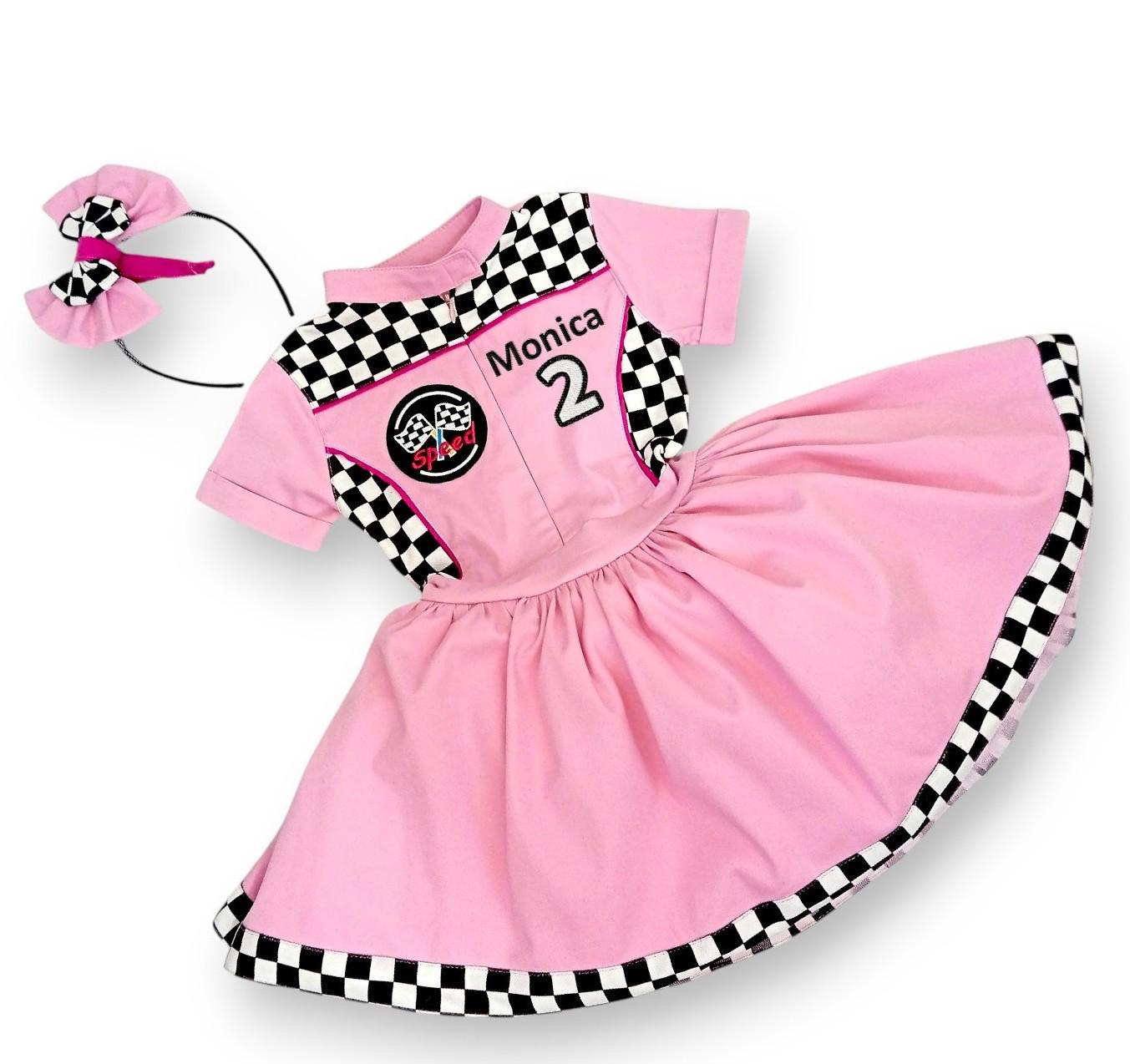 Personalized Race Car Mommy & Me Tutu Set