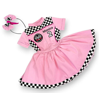 Personalized Race Car Mommy & Me Tutu Set