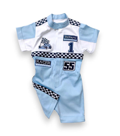 Personalized Race Car Driver Costume for Kids