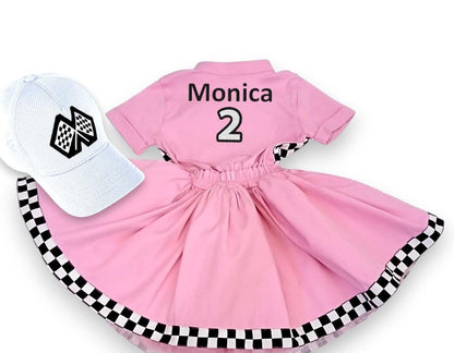 Personalized Race Car Mommy & Me Tutu Set