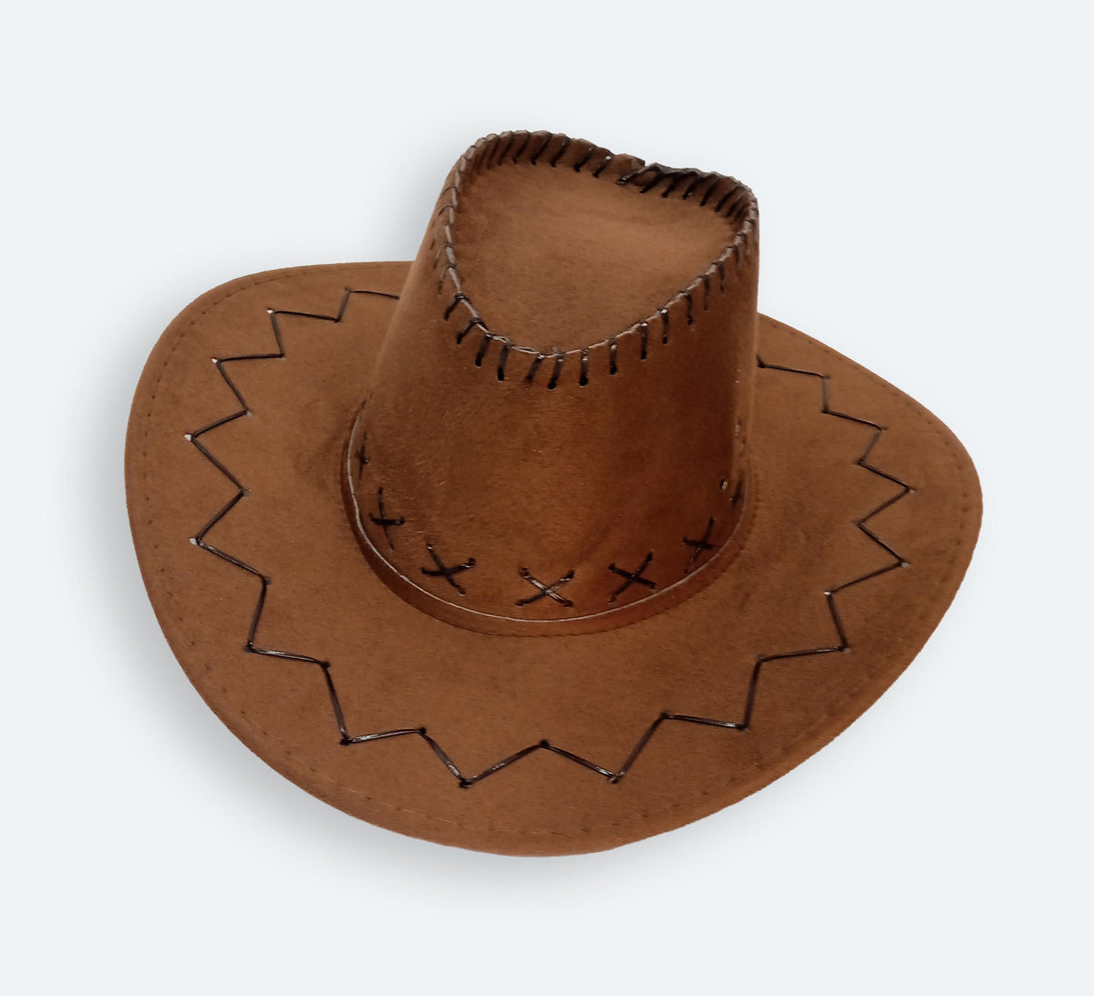 Toddler cowboy costume with cow print fringed vest, chaps pants and red bandana — photo 8