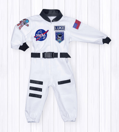 Personalized Astronaut Costume for Kids — fabric detail