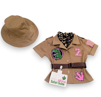 Girls Dinosaur Explorer Outfit — detail