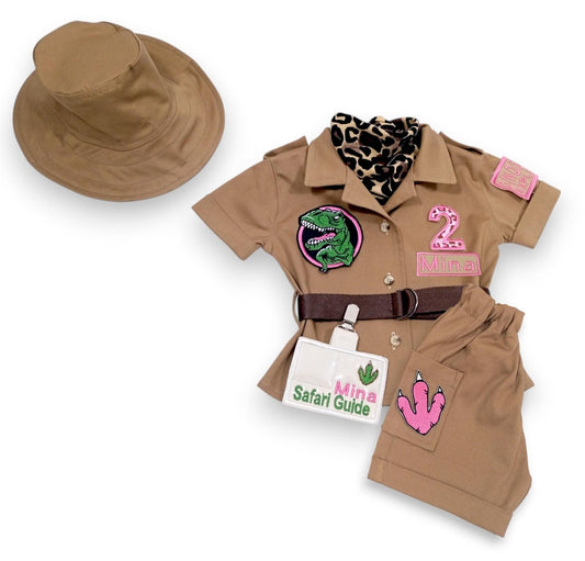 Girls Dinosaur Explorer Outfit