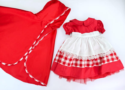 Red Riding Hood Costume for Girls — detail
