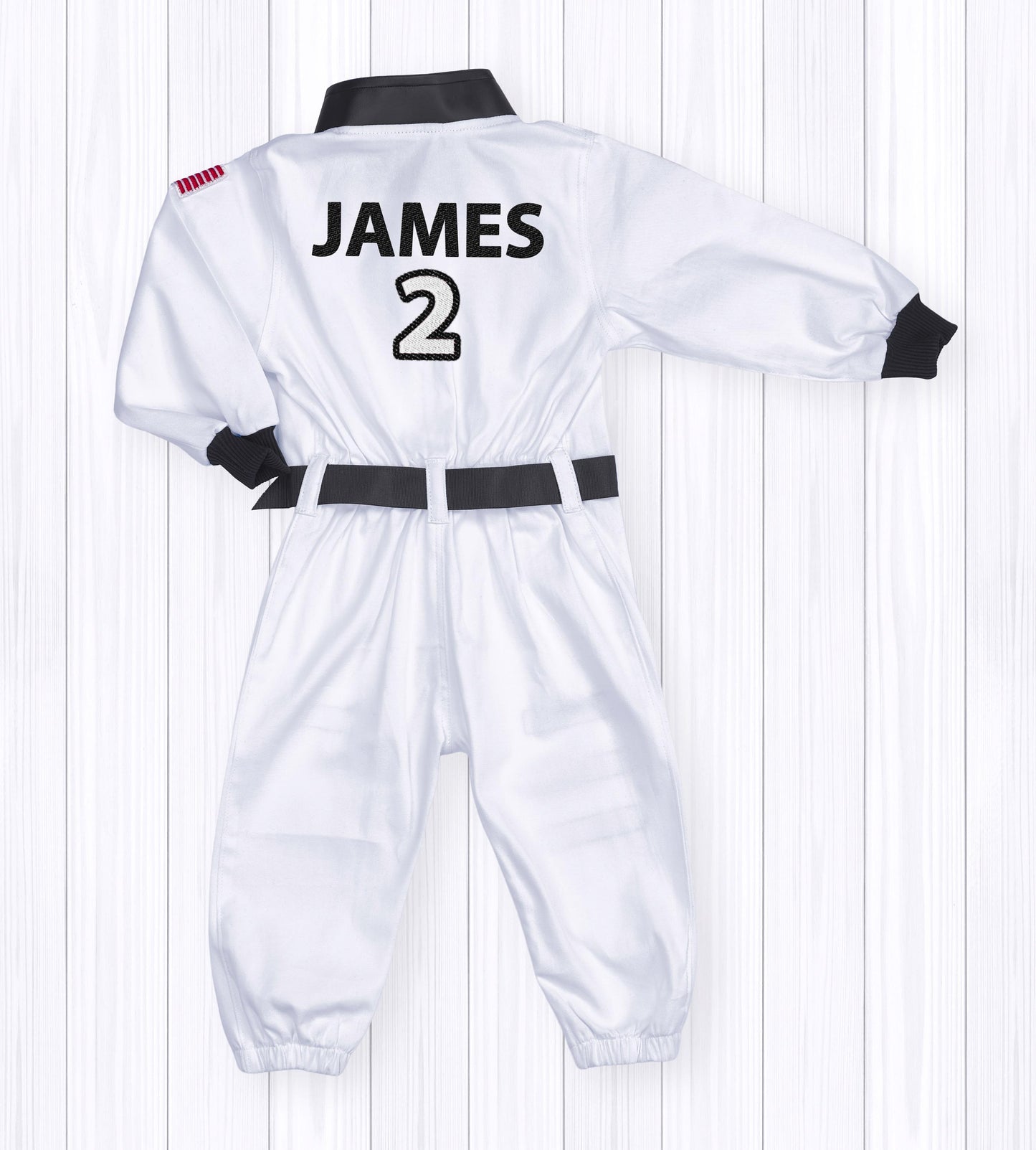 Personalized Astronaut Costume for Kids — model photo