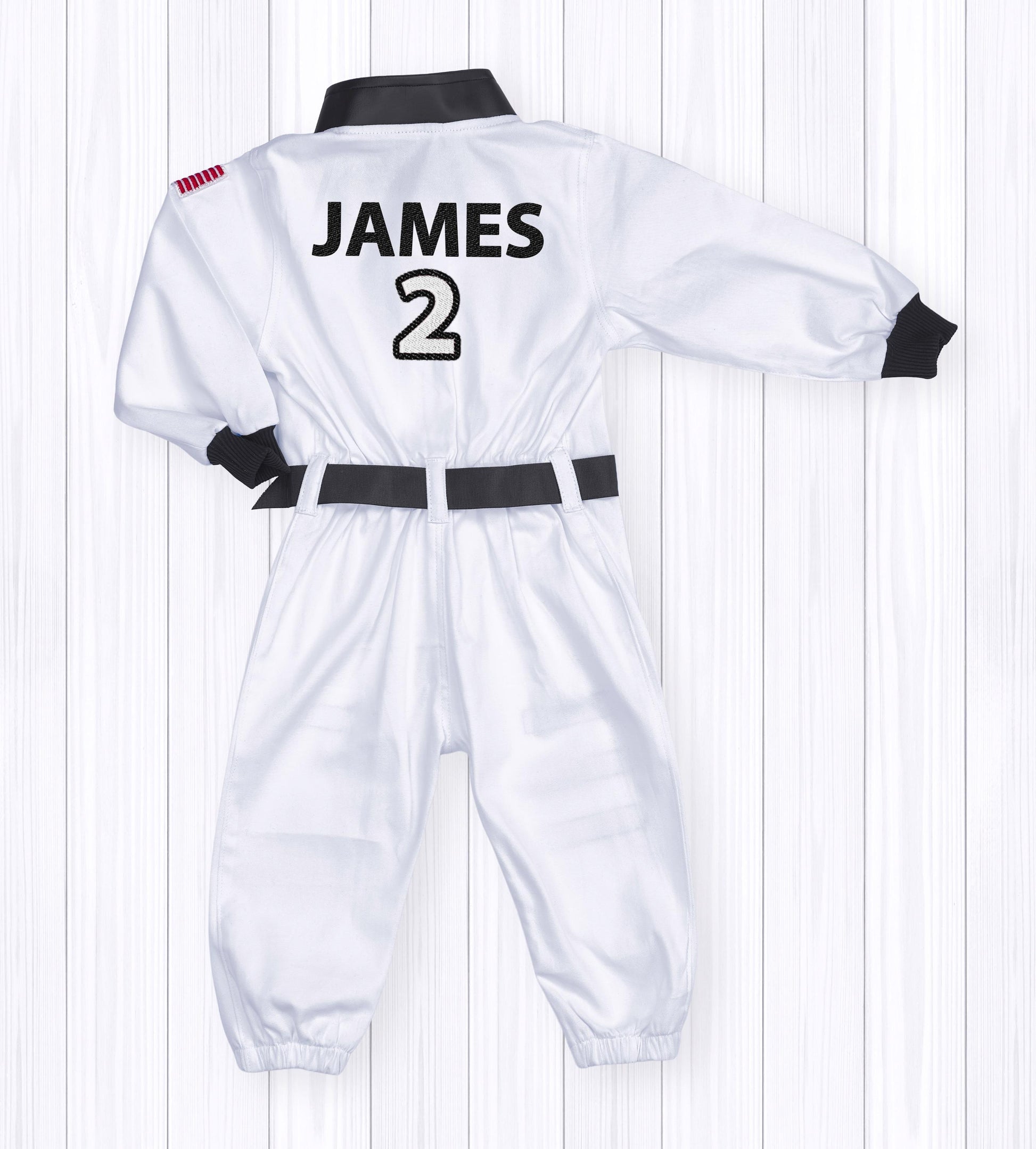 Personalized Astronaut Costume for Kids — model photo