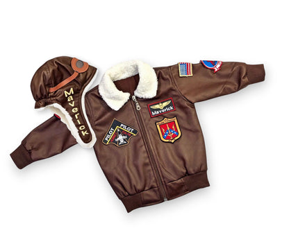 Kids Aviator Costume — front view