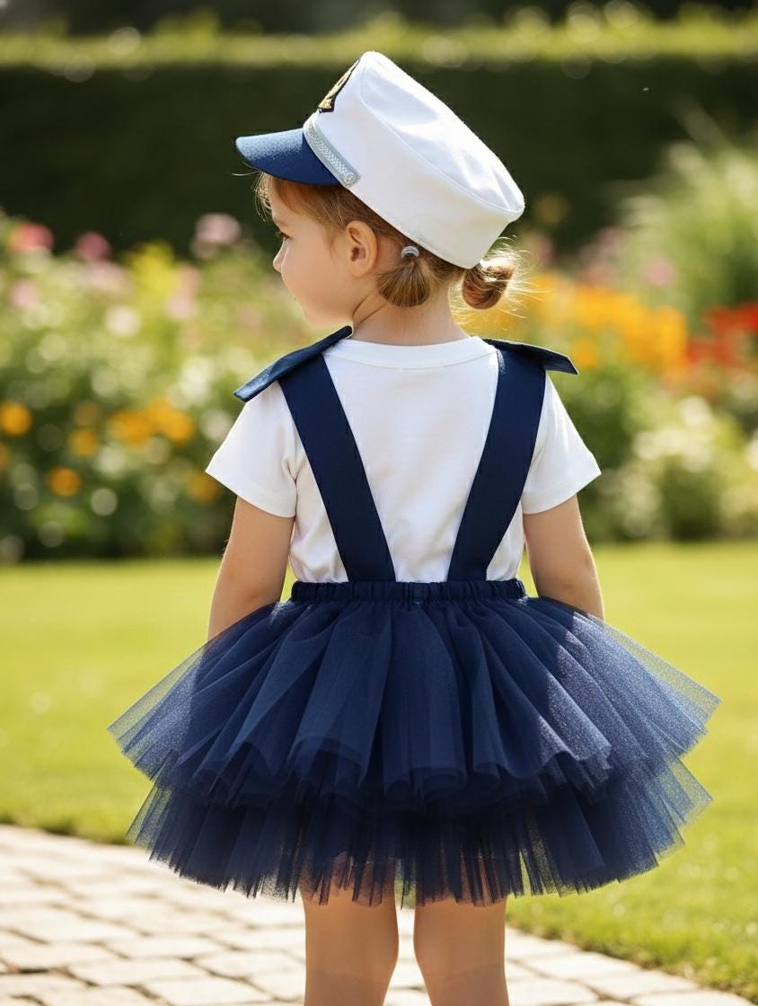 Pink Pilot Costume for Girls — size chart