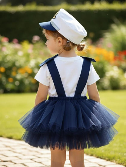 Pink Pilot Costume for Girls — size chart
