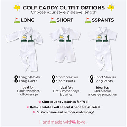 Personalized Golf Outfit for Kids — detail