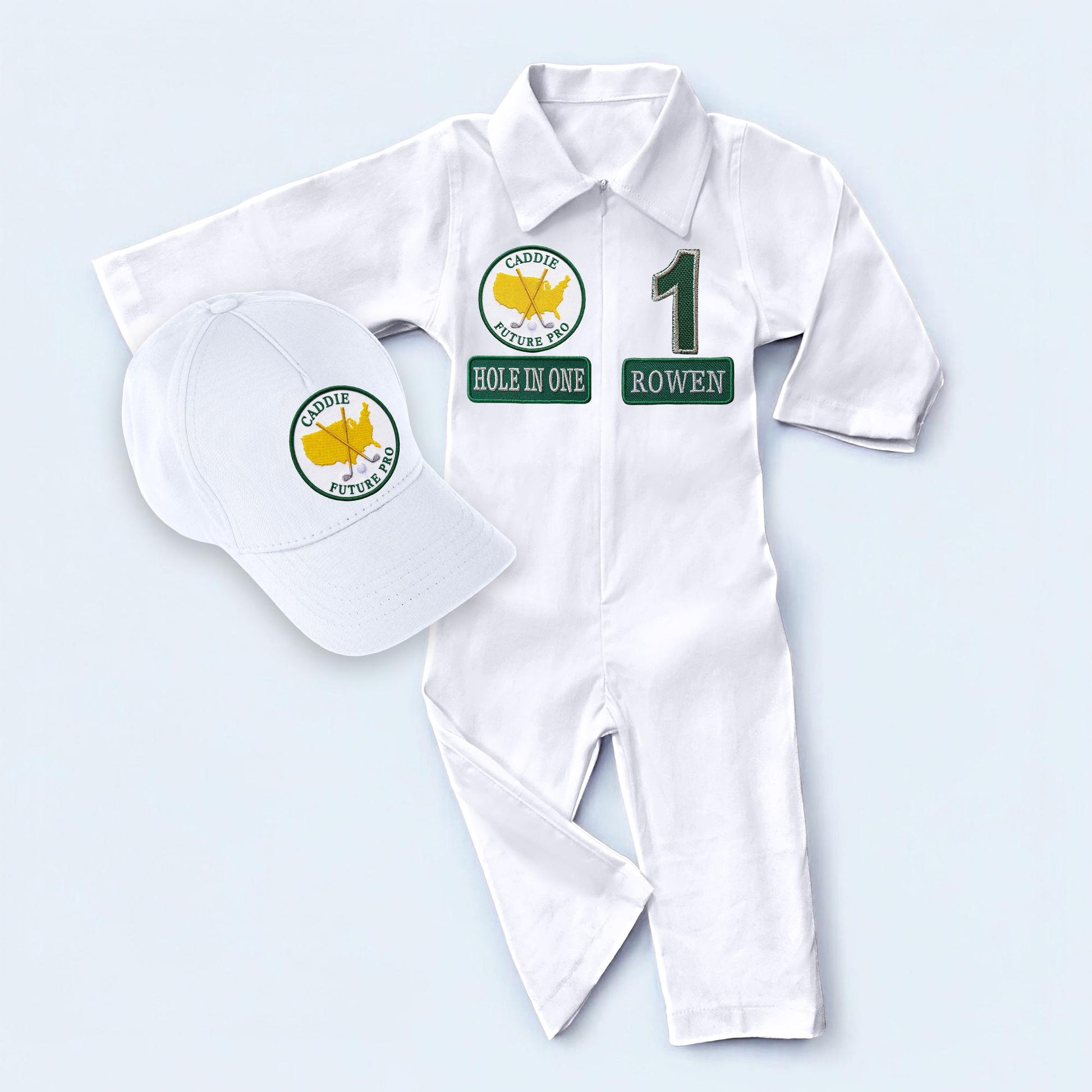 Personalized Golf Outfit for Kids — patch options