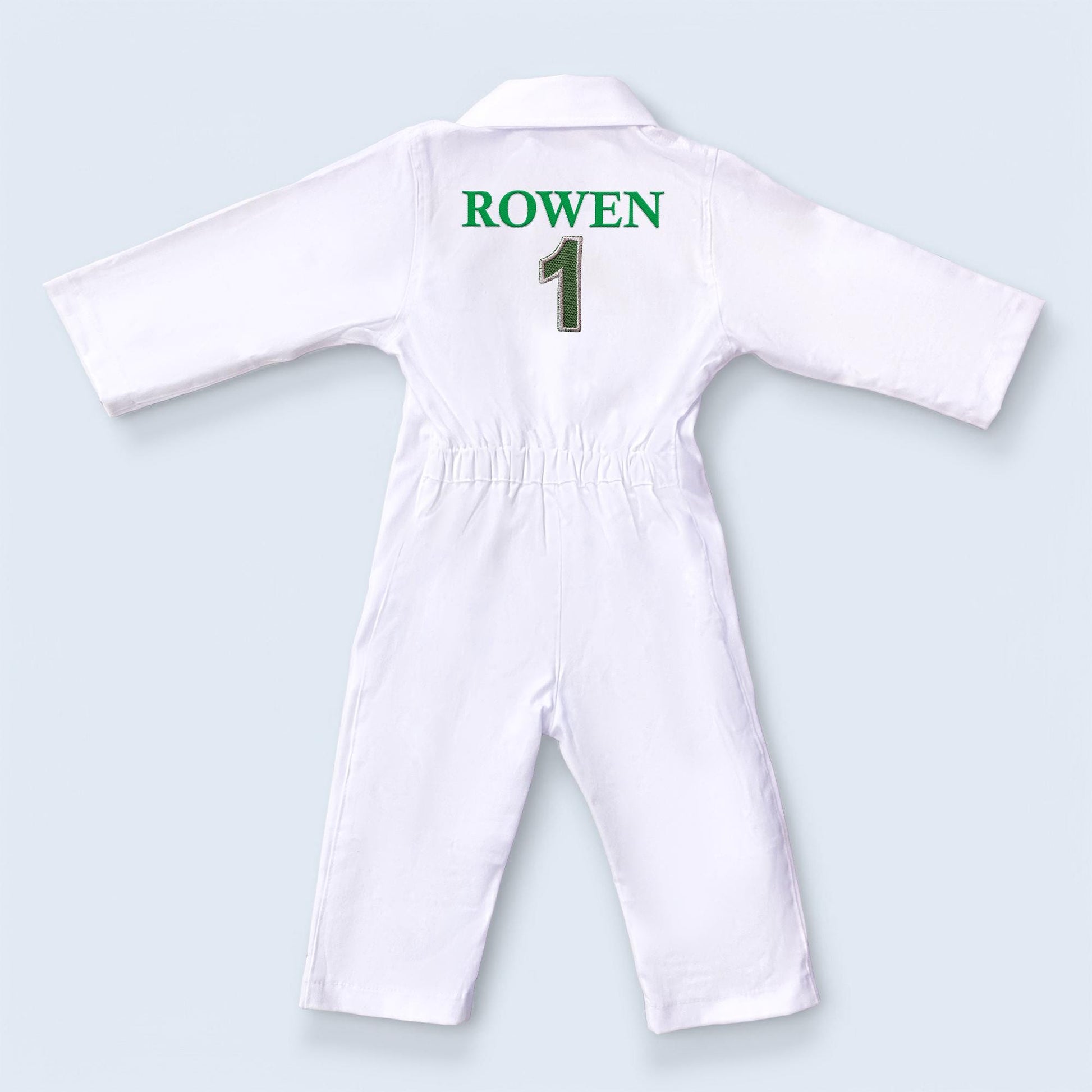 Matching Family Golf Caddie Jumpsuit Set — fabric detail