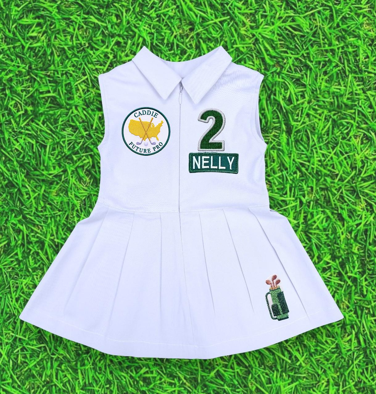 Personalized Golf Dress for Girls — patch options