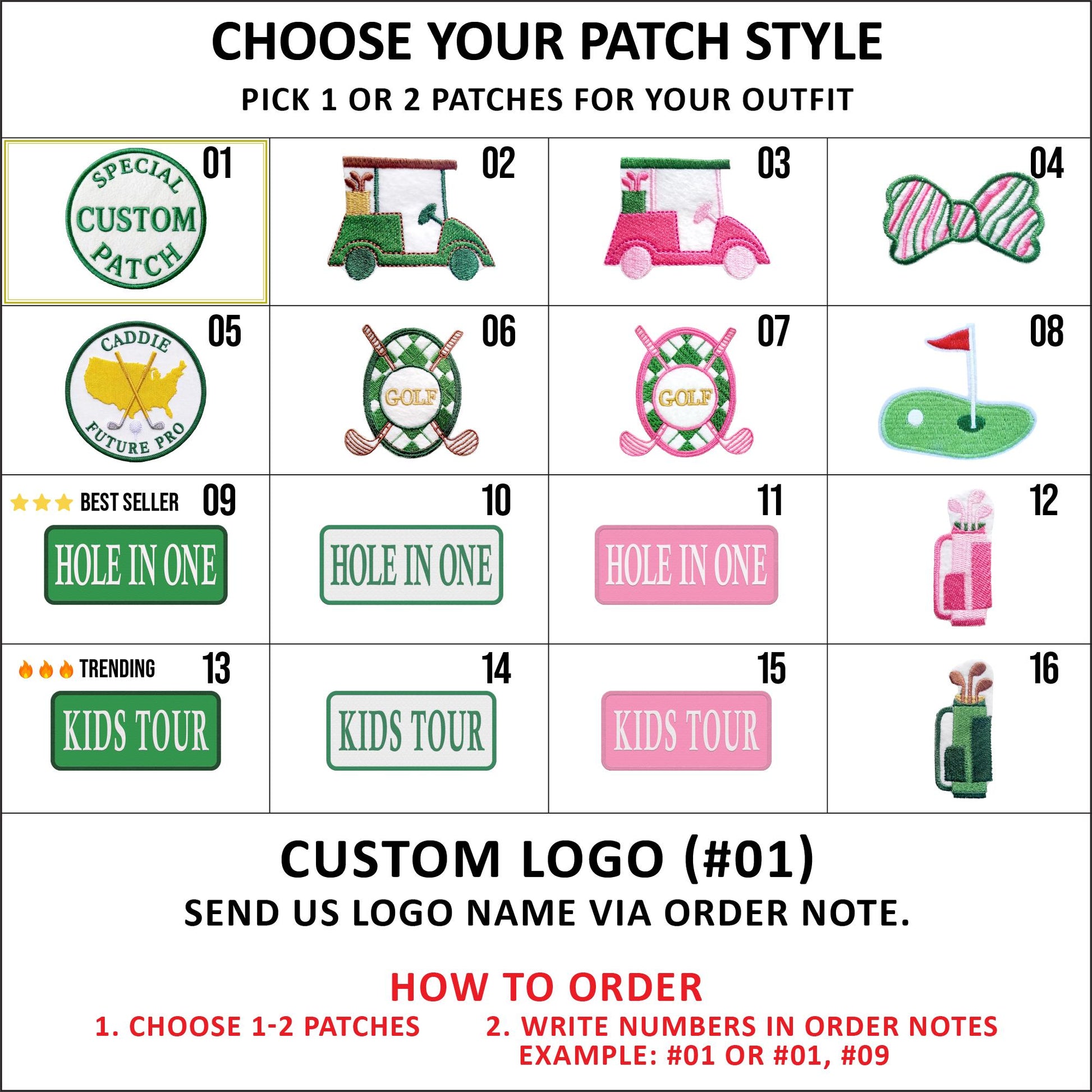 Matching Family Golf Caddie Jumpsuit Set — front view
