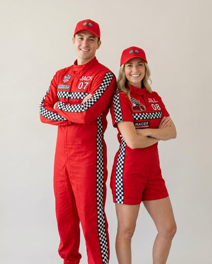 Personalized Adult Race Car Driver Costume