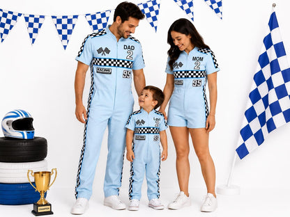 Family Racing Pit Crew Outfits