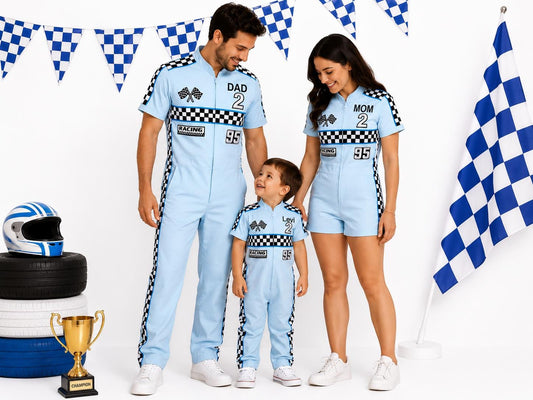 Family Racing Pit Crew Outfits
