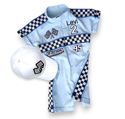 Family Racing Pit Crew Outfits — detail